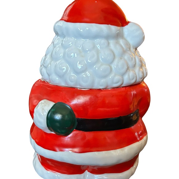 Santa Cookie Jar. - Picture 2 of 2